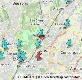 Mappa Via Filippo Turati, 20058 Villasanta MB, Italia (2.64643)