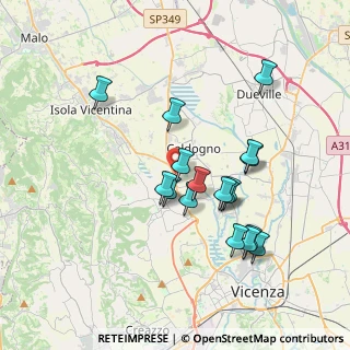 Mappa Stradella Nh Donà, 36030 Motta VI, Italia (3.37294)