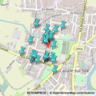 Mappa Piazza All'Arma della Cavalleria, 31032 Casale Sul Sile TV, Italia (0.18)