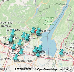Mappa Via Ferrante Aporti, 25087 Salò BS, Italia (17.3245)