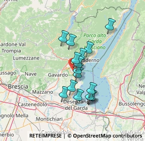 Mappa Via Ferrante Aporti, 25087 Salò BS, Italia (10.4225)