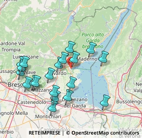 Mappa Via Ferrante Aporti, 25087 Salò BS, Italia (15.3715)