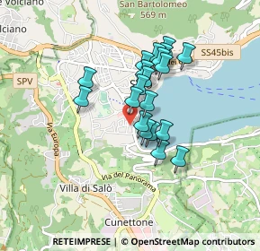 Mappa Via Ferrante Aporti, 25087 Salò BS, Italia (0.6465)