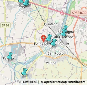Mappa Viale IV Novembre, 25036 Palazzolo sull'Oglio BS, Italia (2.94833)