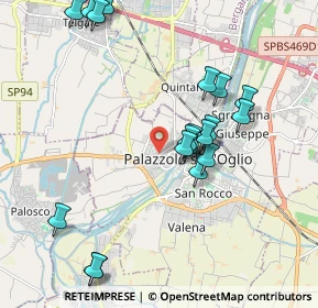 Mappa Viale IV Novembre, 25036 Palazzolo sull'Oglio BS, Italia (2.136)