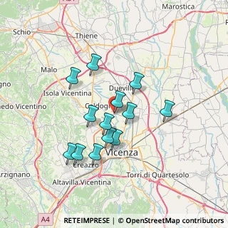 Mappa Via Levico, 36030 Cresole VI, Italia (5.88231)