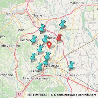 Mappa Via Levico, 36030 Cresole VI, Italia (6.35769)