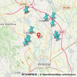 Mappa Via Levico, 36030 Cresole VI, Italia (4.02909)