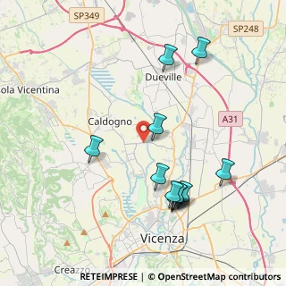 Mappa Via Levico, 36030 Cresole VI, Italia (4.07417)