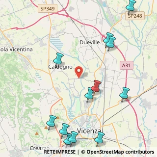 Mappa Via Levico, 36030 Cresole VI, Italia (5.63)
