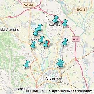 Mappa Via Levico, 36030 Cresole VI, Italia (3.46)