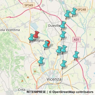 Mappa Via Levico, 36030 Cresole VI, Italia (3.7925)