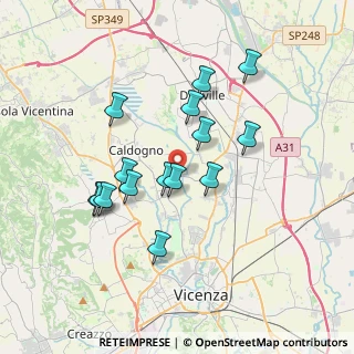 Mappa Via Levico, 36030 Cresole VI, Italia (3.198)