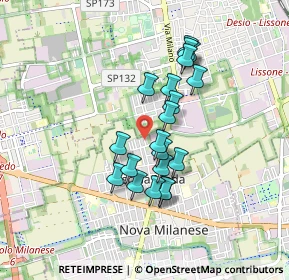 Mappa Via Valgrande, 20834 Nova Milanese MB, Italia (0.719)