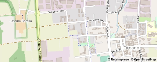 Mappa Ornago