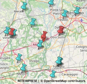 Mappa Via Don Carlo Gnocchi, 20056 Trezzo sull'Adda MI, Italia (9.746)