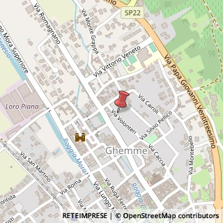 Mappa Via Volonteri, 16, 28074 Ghemme, Novara (Piemonte)