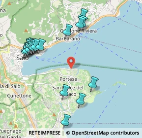 Mappa Piazzale dei Marinai d'Italia, 25010 San Felice del Benaco BS, Italia (2.3185)