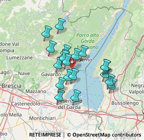 Mappa Piazzale dei Marinai d'Italia, 25010 San Felice del Benaco BS, Italia (10.6225)