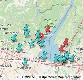 Mappa Piazzale dei Marinai d'Italia, 25010 San Felice del Benaco BS, Italia (17.0315)