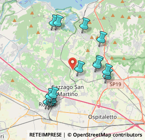 Mappa Via Valle, 25046 Cazzago San Martino BS, Italia (3.89)