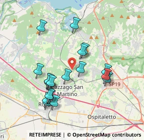 Mappa Via Valle, 25046 Cazzago San Martino BS, Italia (3.55684)