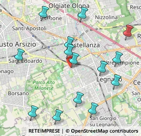 Mappa Via Filippo Beltrami, 20025 Legnano MI, Italia (2.29714)