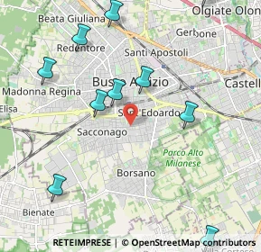 Mappa Via Pilo Rosolino, 21052 Busto Arsizio VA, Italia (2.95214)