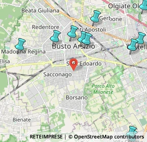Mappa Via Pilo Rosolino, 21052 Busto Arsizio VA, Italia (2.94636)