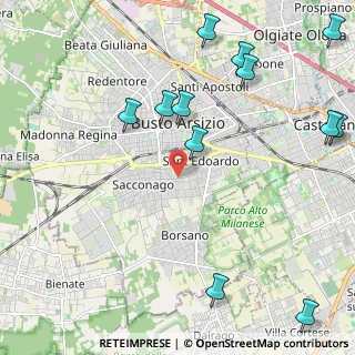 Mappa Via Pilo Rosolino, 21052 Busto Arsizio VA, Italia (2.79417)