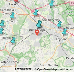 Mappa Via Pilo Rosolino, 21052 Busto Arsizio VA, Italia (5.28077)