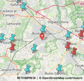 Mappa Via Pilo Rosolino, 21052 Busto Arsizio VA, Italia (6.6875)