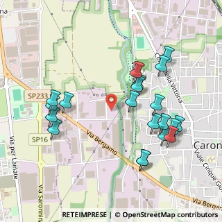 Mappa Via Asiago, 21042 Caronno Pertusella VA, Italia (0.518)