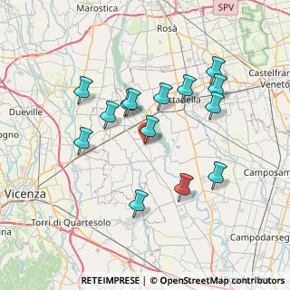 Mappa Via Vittorio Emanuele II, 35010 Grantorto PD, Italia (6.78571)