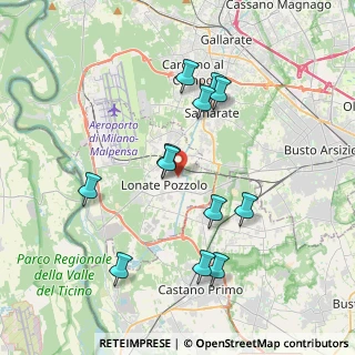 Mappa Via Santa Caterina, 21015 Lonate Pozzolo VA, Italia (3.6875)