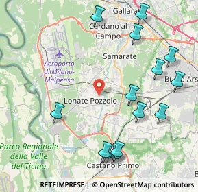 Mappa Via Santa Caterina, 21015 Lonate Pozzolo VA, Italia (4.94714)