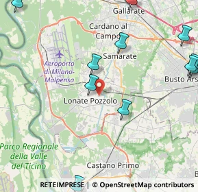 Mappa Via Santa Caterina, 21015 Lonate Pozzolo VA, Italia (5.985)