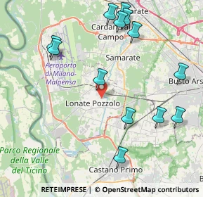 Mappa Via Santa Caterina, 21015 Lonate Pozzolo VA, Italia (4.76308)