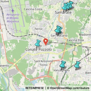 Mappa Via Santa Caterina, 21015 Lonate Pozzolo VA, Italia (2.7675)