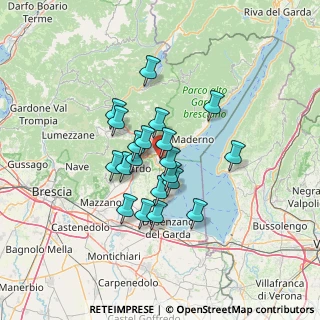 Mappa Via Agazzi Sorelle, 25087 Salò BS, Italia (10.199)