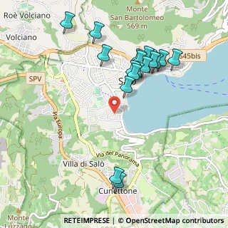 Mappa Via Agazzi Sorelle, 25087 Salò BS, Italia (1.01889)