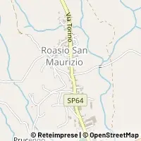 Mapa Roasio