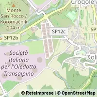 Karte San Dorligo della Valle