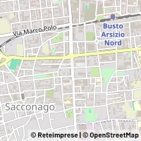 Karte Busto Arsizio