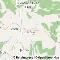 Mapa Roverè Veronese