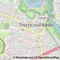 Map Trezzo sull'Adda