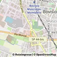Hartă Limbiate