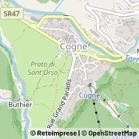 Karte Cogne