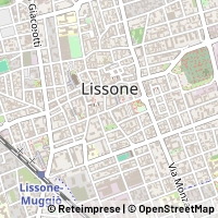 Kaart Lissone