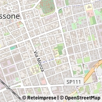 Mapa Lissone